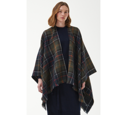 Poncho Montieth Tartan BARBOUR