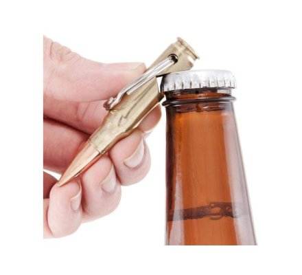 Porte-clefs décapsuleur balle Lucky Shot