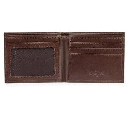 Portefeuille en cuir Premium marron LE CHAMEAU