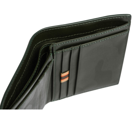 Portefeuille bifold vertical vert BERETTA