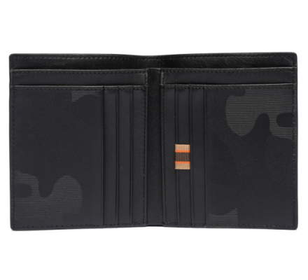 Portefeuille bifold vertical noir BERETTA