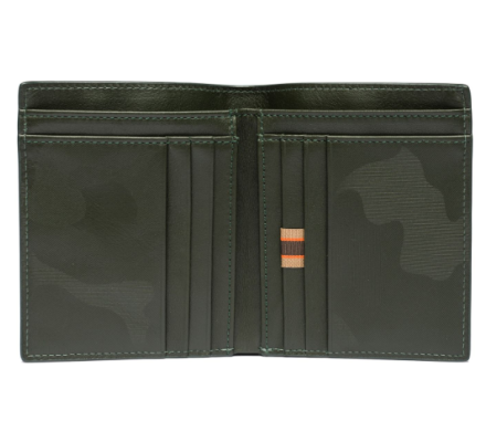 Portefeuille bifold vertical vert BERETTA