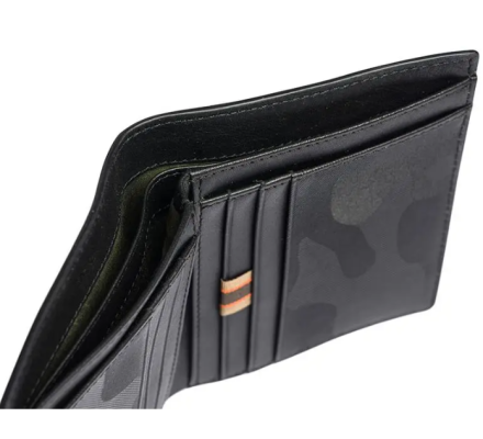 Portefeuille bifold vertical noir BERETTA