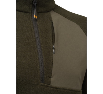 Polaire Abisko Half Zip kaki BERETTA