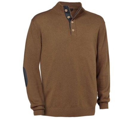 Pull de chasse Warren marron Club Interchasse
