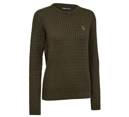 Pull femme Harrington kaki DEERHUNTER