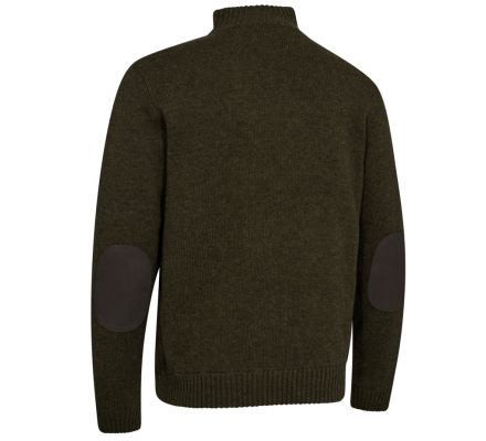 Pull demi-zip Finley kaki DEERHUNTER