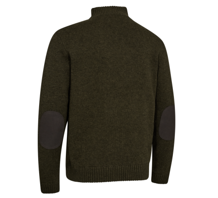 Pull demi-zip Finley kaki DEERHUNTER