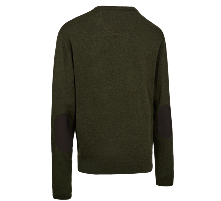Pull col V Harrington kaki DEERHUNTER