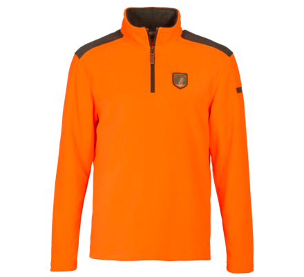 Pull polaire Husky orange PERCUSSION
