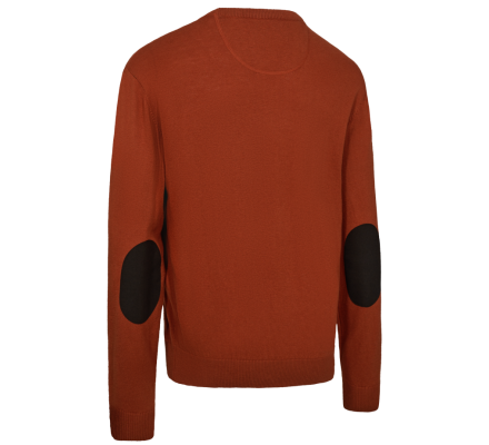 Pull col rond Harrington rouille DEERHUNTER
