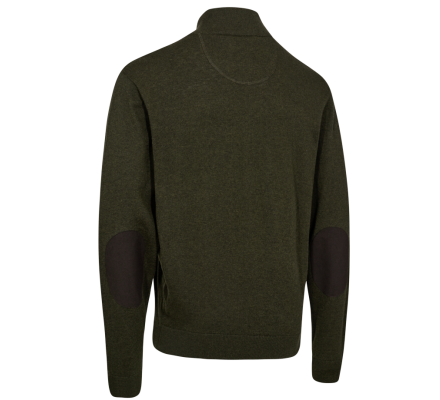 Pull demi zip Harrington kaki DEERHUNTER