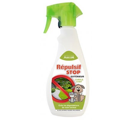Spray répulsif STOP chien et chat AGECOM