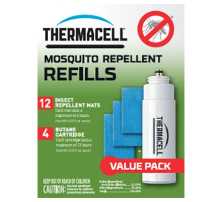Recharges 48h pour anti-moustiques mouches et insectes THERMACELL 