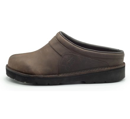 Sabots cuir marron Aigual STAGUNT