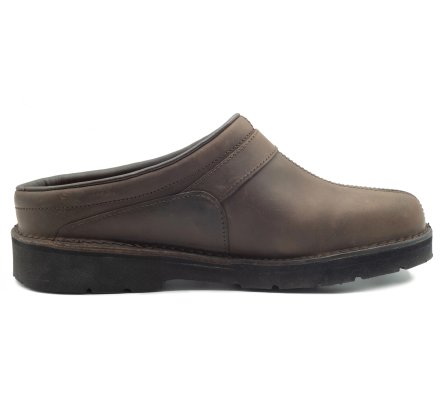 Sabots cuir marron Aigual STAGUNT