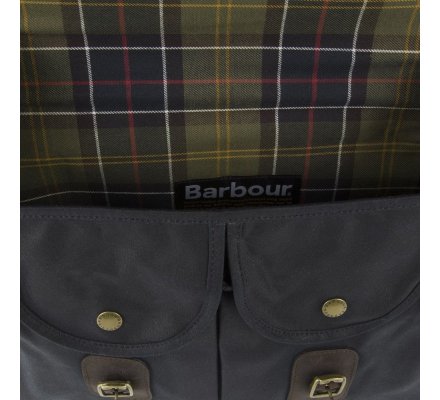 Sac bandoulière Tarras en cuir ciré BARBOUR
