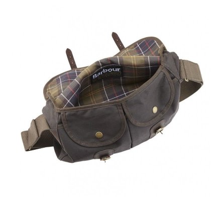Sac bandoulière Tarras en cuir ciré BARBOUR