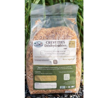 Crevettes déshydratées pour canards et oies 800 g PPP