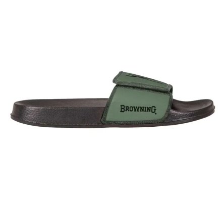 Claquettes Buckmark vertes BROWNING