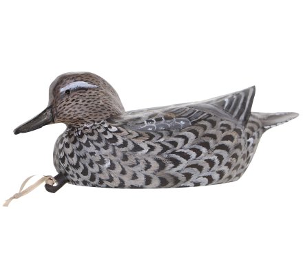 Sculpture bois Sarcelle d'hiver femelle BELMAS