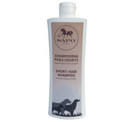 Shampooing doux poils courts pour chien SAPO