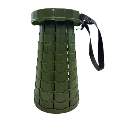Siège de poste rétractable et réglable et housse camouflage