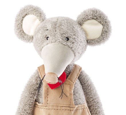 Peluche souris Lorenzo 40cm Eco-friendly