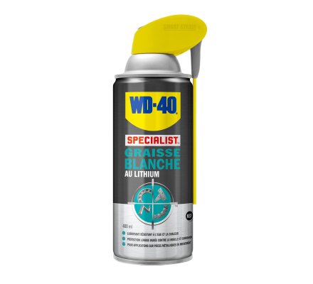 Spray graisse blanche lithium
