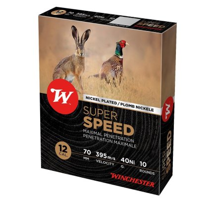Cartouches Winchester Super Speed G2 40 BJ cal 12