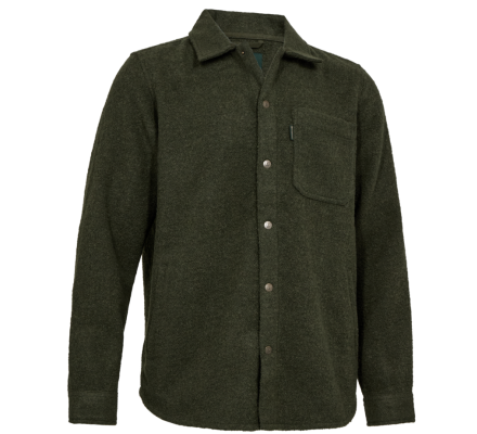 Surchemise Wilder en laine kaki DEERHUNTER
