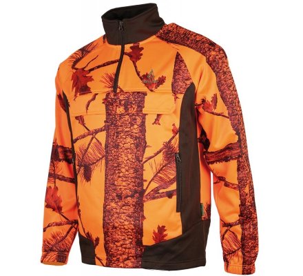 Sweat polarsan camouflage orange Treeland