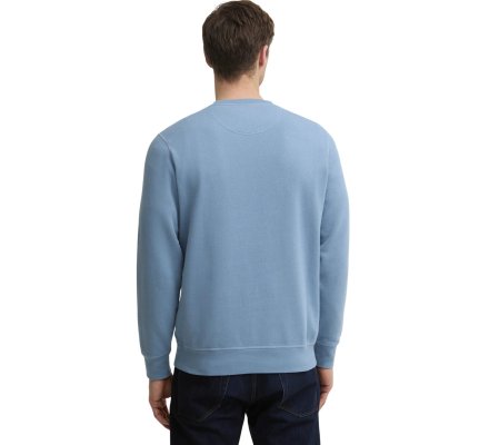 Sweat PREP Logo Crew Neck bleu BARBOUR