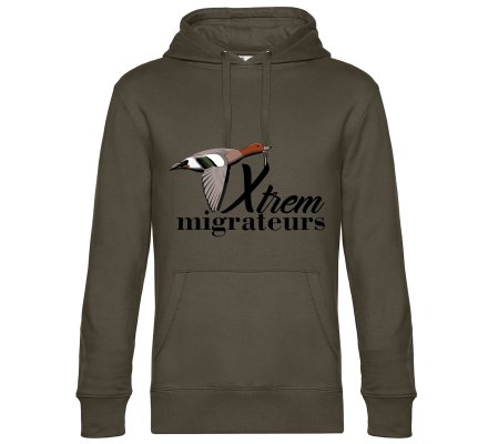 Sweat canard siffleur kaki XTREM MIGRATEURS