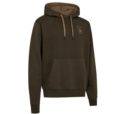 Sweat à capuche Hoodie marron DEERHUNTER