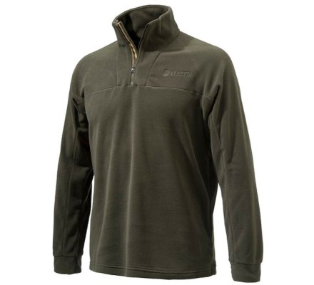 Pull de chasse polaire zippe marron BERETTA 18324