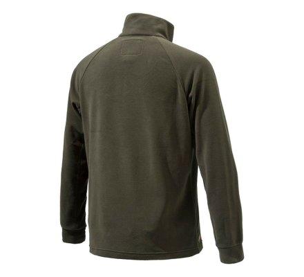 Sweat de chasse polaire zippé marron BERETTA