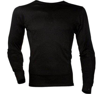 Sweat shirt sous-vêtements Megadry noir PERCUSSION