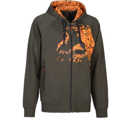 Sweat full zip Golden PRO HUNT