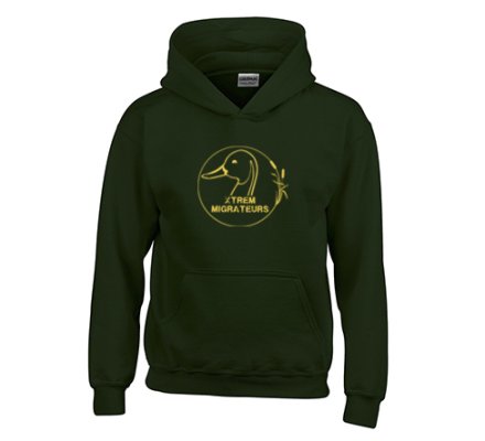 Sweat enfant Xtrem Migrateurs vert