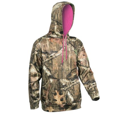 Pack 2 sweats femme MOSSY OAK  Rose et camouflage