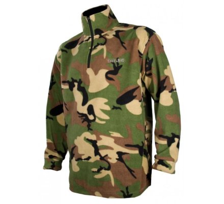 Sweat polaire camouflage TREELAND