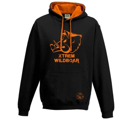 Sweat Xtrem Wildboar bi-color noir orange fluo