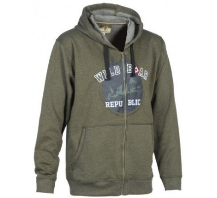 Sweat zippé à capuche PERCUSSION