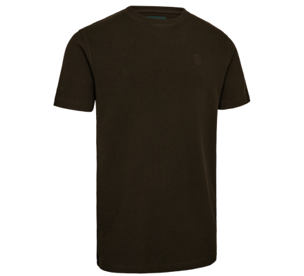 T-shirt Griffin marron DEERHUNTER