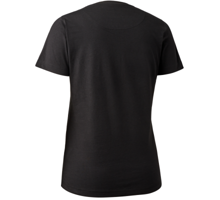 Tee-shirt femme avec blason noir DEERHUNTER