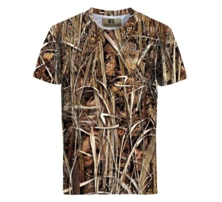 Tee-shirt à manches courtes GhostCamo Roseaux Wet Percussion
