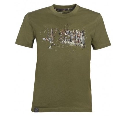 Tee-shirt enfant Tonne kaki PERCUSSION