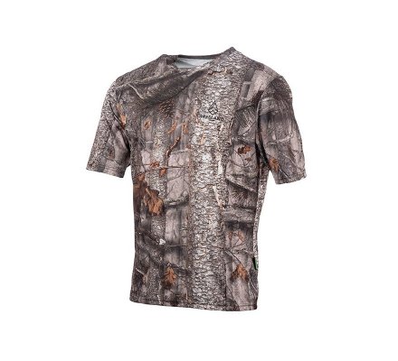 Tee-shirt manches courtes camouflage forest TREELAND