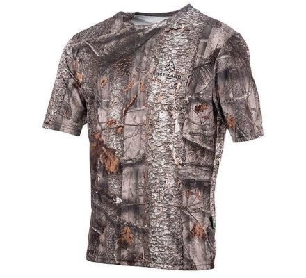 Tee-shirt manches courtes camouflage forest TREELAND